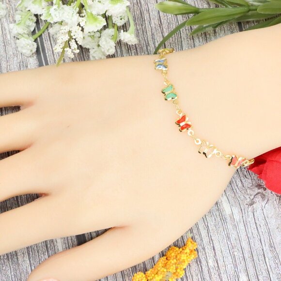 "Trendy Handmade Bracelet – A Stylish Gift for Women & Girls, MAR091812 - Picture 8 of 10